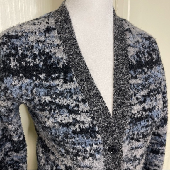 ATHLETA Women’s Westlake Texture Cardigan Sweater Grey Size XS Oversized Fits M - Picture 2 of 13